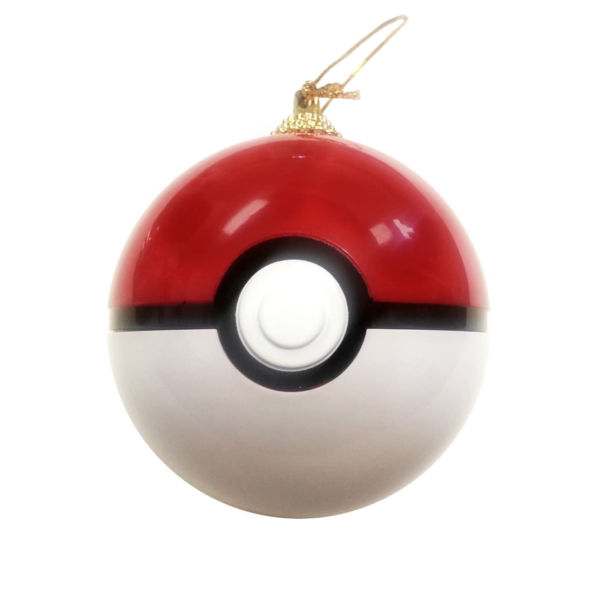 Pokeball Christmas Tree Ornament