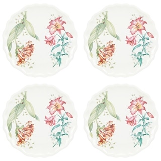Butterfly Meadow Melamine 4-Piece Accent Plates