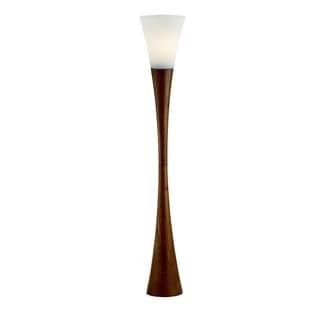 Adesso Espresso Walnut Floor Lamp