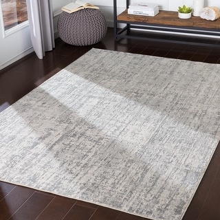 Vincente Grey Modern Area Rug - 8'10" x 12'3"