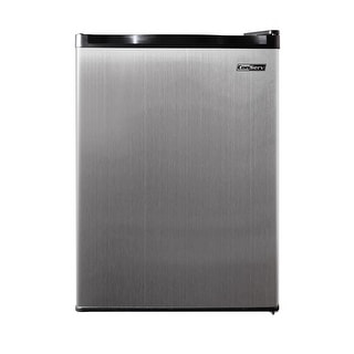 Conserv 2.6 cu.ft. Compact Refrigerator-Stainless, Reversible Door