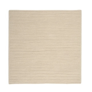 Natural SQUARE Simply Home In-Outdoor Area Rug