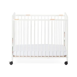 Child Craft Siesta Metal Non-Folding Slatted Compact Crib