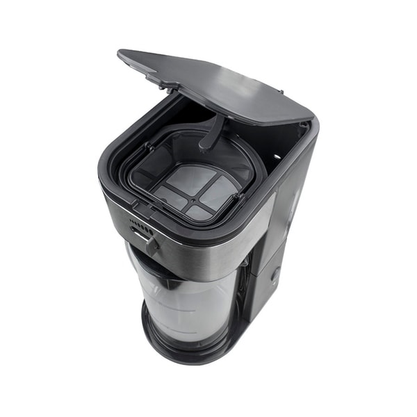 Brentwood Iced Tea and Coffee Maker in Black with 64 Ounce Pitcher