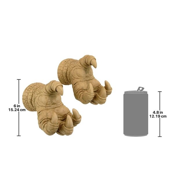 Design Toscano Gothic Talons of the Dunheviel Dragon Wall Sculptures