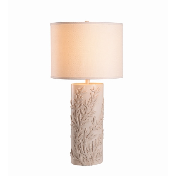 Rimella Antique White Finish Table Lamp