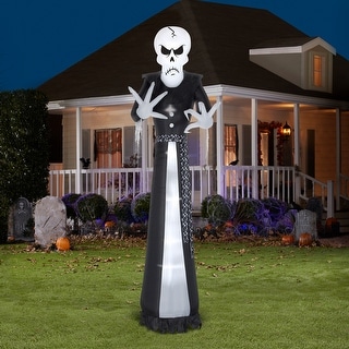 Giant Airblown Inflatable Dapper Skull Ghoul