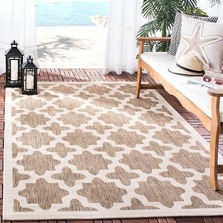 SAFAVIEH Courtyard Dorthey Indoor/ Outdoor Waterproof Patio Backyard Rug