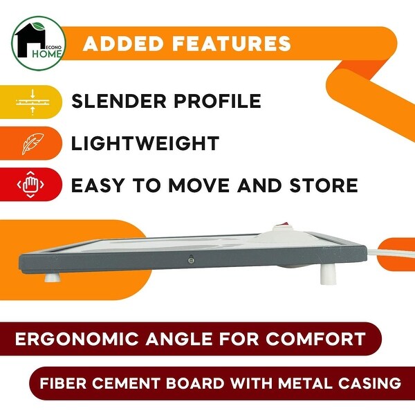 EconoHome Electric Foot Warmer - 50 Watt Foot Heater