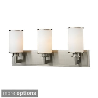 Avery Home Lighting Savannah 3-light Matte Opal Glass Vanity