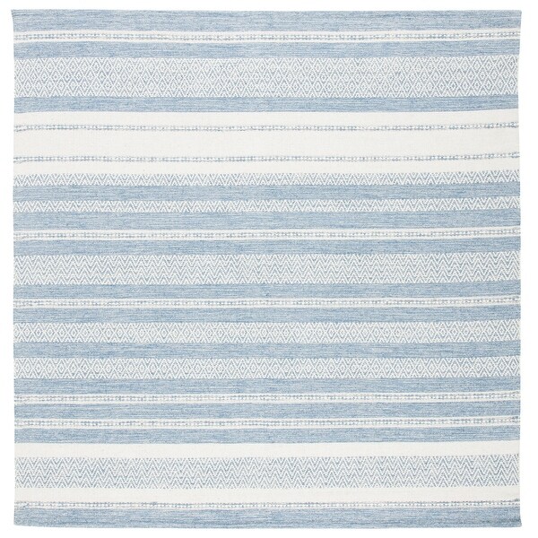 SAFAVIEH Handmade Striped Kilim Voula Modern Cotton Rug