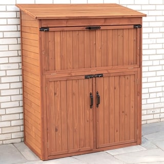 Storage Cabinet with Drop Table