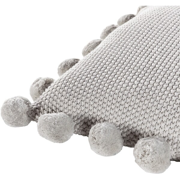 Artistic Weavers Pam Knitted Pom Pom 20-inch Throw Pillow