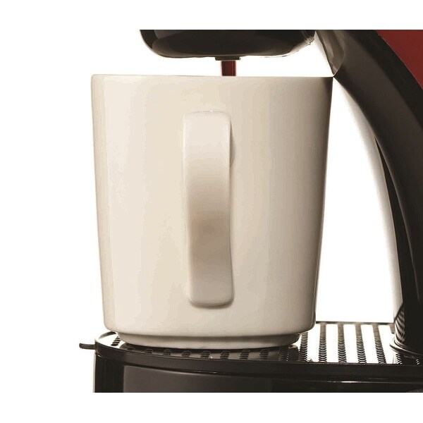 Brentwood TS-112R Red Single Cup Coffee Maker