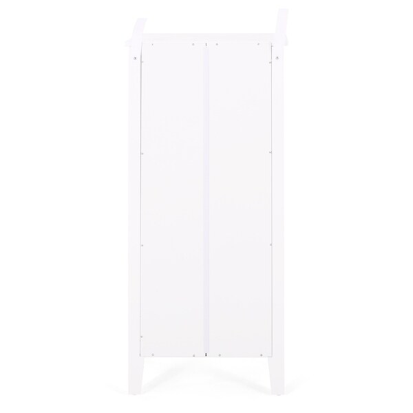 Loverin Manufactured Wood Bathroom Floor Storage Rack with Drawer by Christopher Knight Home