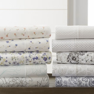 Becky Cameron Ultra-soft Printed 4-pc. Deep Pocket Bedsheet Set