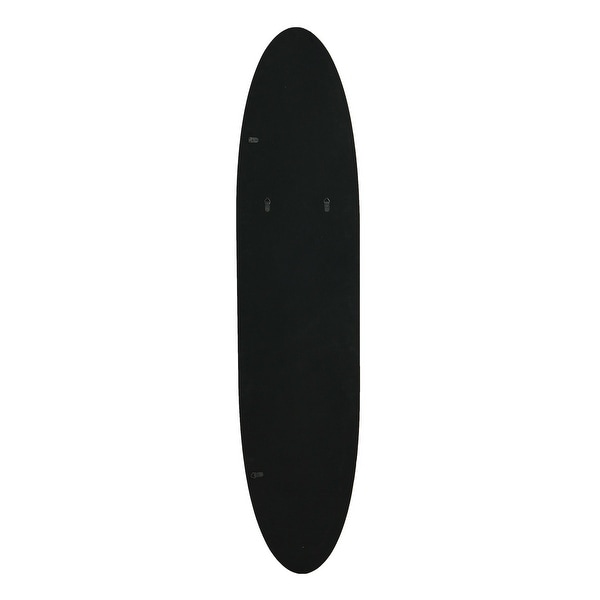 Lacquered Wood Surfboard Wall Décor (Hangs Vertical or Horizontal)