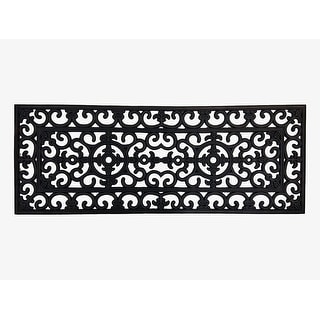 A1HC First Impression Audie Durable And Attractive Rubber Entry Double Doormat