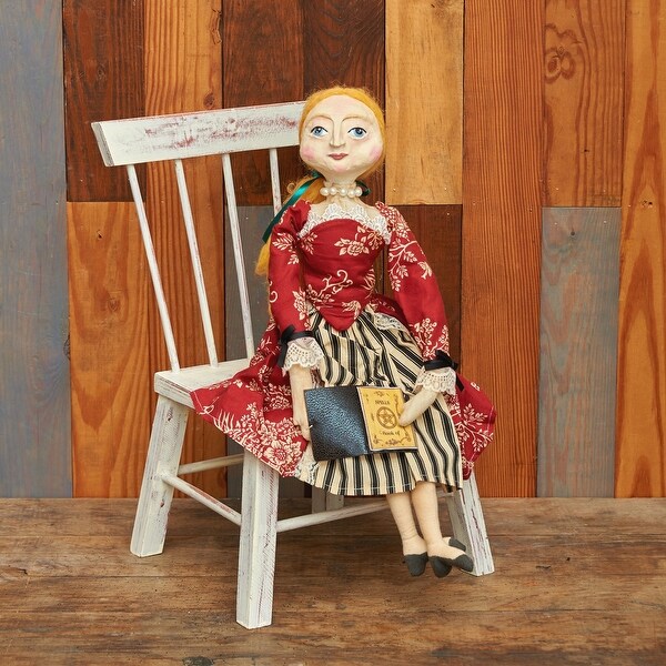 Katrina Van Tassel Doll Figure - Red - 5.5" x 4" x 21"
