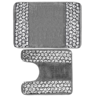 Luxury Bathroom Rug and Contour Rug Set or Separates