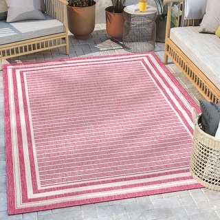 Well Woven Fallon Frankie Stripes Indoor Outdoor Area Rug