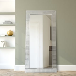 Bling Beveled Glass Leaner, Bathroom,Bedroom,Living Room - Clear