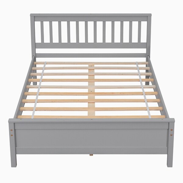 Full Bed with Headboard, Footboard and a Nightstand