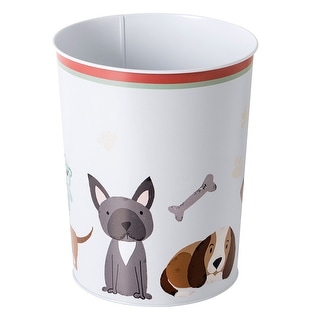 Puppy Wastebasket - Multi - 7.68" x 7.68" x 9.53"