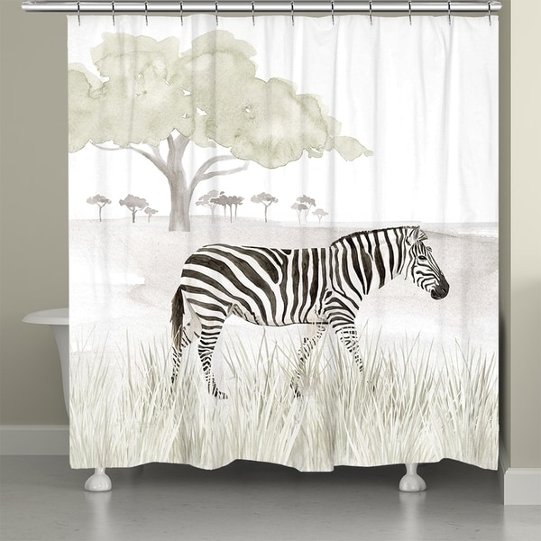 Zebra Shower Curtain