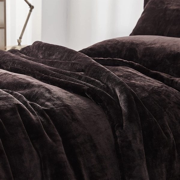 The Original Plush - Coma Inducer Oversized Comforter Set - Dark Chocolate