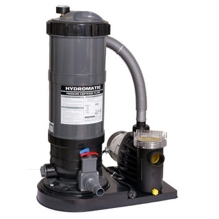 Cartridge Pool Filter System 1-HP