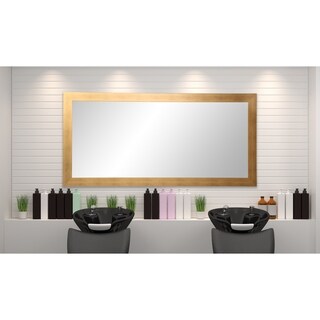 Tarnished Gold Accent Mirror - Gold/Copper