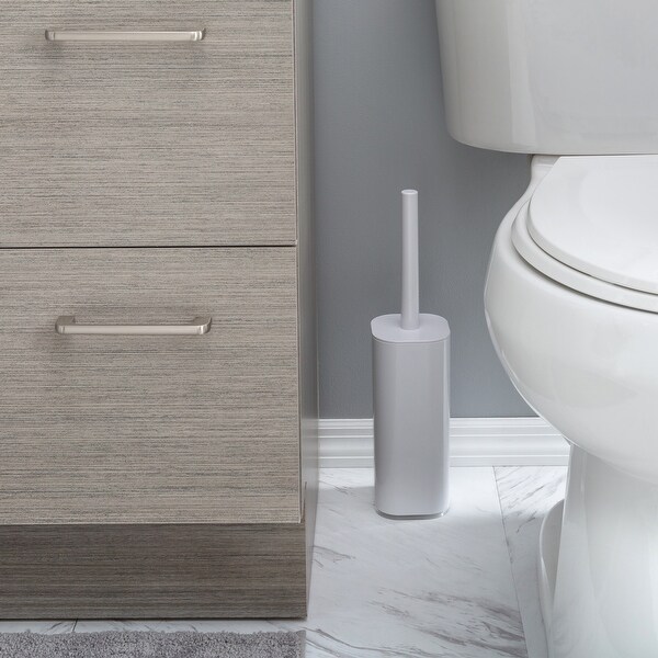 Bath Bliss 2 Pack Acrylic Square Toilet Brush Set