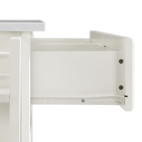 Cambridge Granite Top Full Size Kitchen Island/Cart - 51.5 "W x 18 "D x 36 "H