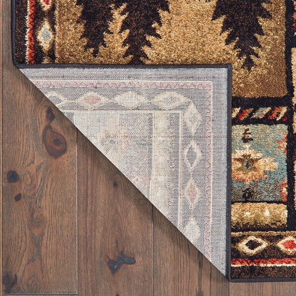 Westley Lodge Patchwork Area Rug