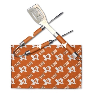 COL 990 Texas BBQ Grill Utensil Set - Orange
