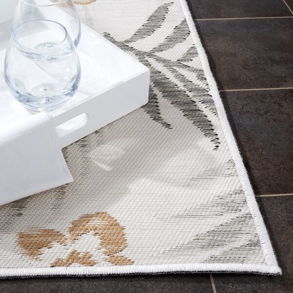 SAFAVIEH Sunrise Reese Indoor/Outdoor Waterproof Rug