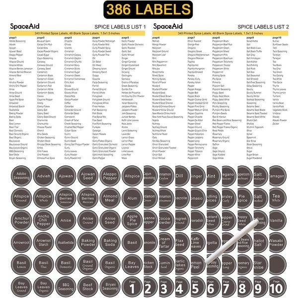 SpaceAid Spice Rack Organizer