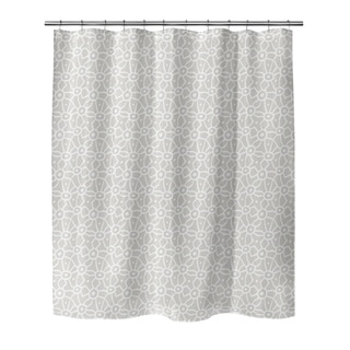 DOODLE GREIGE Shower Curtain By Kavka Designs