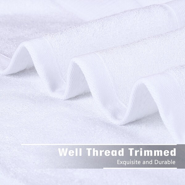 2 Piece Luxury Bamboo Towels Bath Towel Set (27"x54")