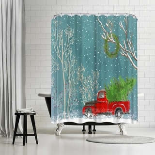 Country side Christmas By PI Holiday Collection - Shower Curtain