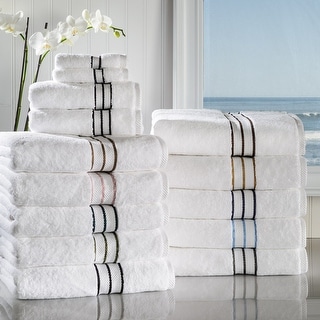 Turkish Cotton 10 Piece Absorbent Heavyweight Towel Set by Superior