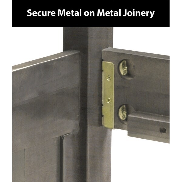 OS Home & Office 83215-K3-KD Full/Full Bnk Bed w/Three Drawers