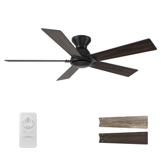 Bijou 52-inch Indoor Ceiling Fan with Remote & Reversible DC motors. - N/A