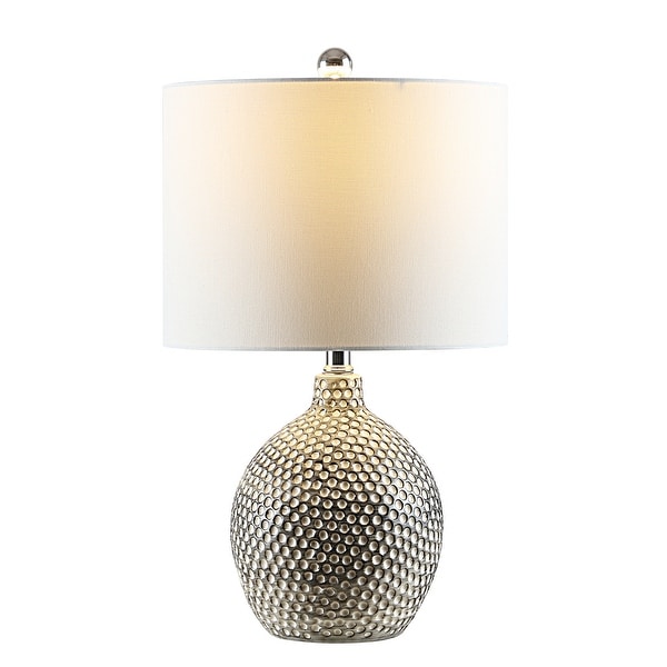 SAFAVIEH Lighting 19-inch Breeda Ceramic Table Lamp - 12" x 12" x 19"