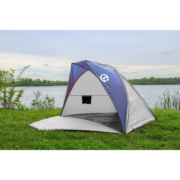 Tahoe Gear Cruz Bay Summer Sun Shelter and Beach Shade Tent Canopy (2 Pack) - 3.8