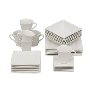 Nova 30 Piece Square Dinnerware Set