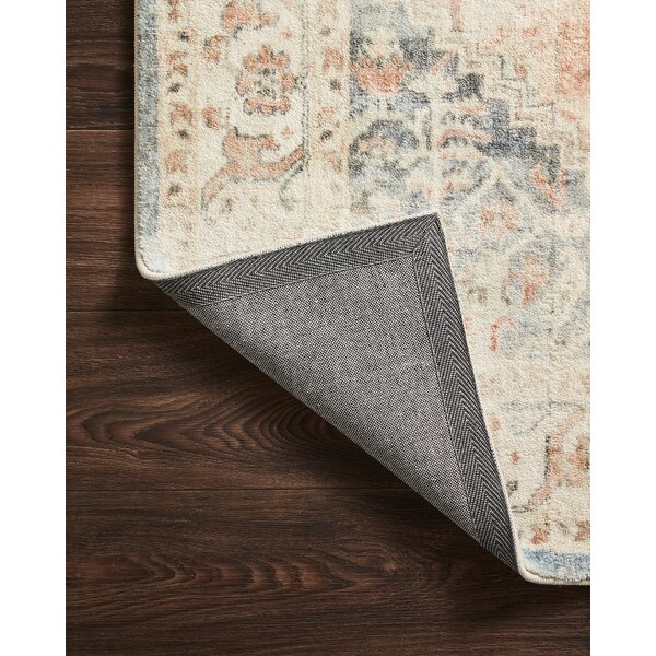 Alexander Home Juliet Ultra-soft Distressed Framed Persian Rug