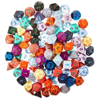Random 100 Dice, Series 4 - Multi - 7x5x2 in.