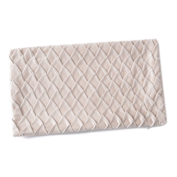 Chanasya Gem Textured Velvet Throw Pillow Cover